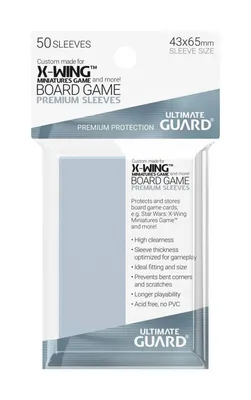 Produktbild von Ultimate Guard Board Game Sleeves (50) - X-Wing Miniatures Game
