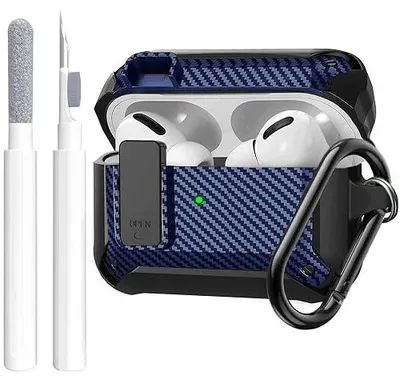 Zdjęcie produktu dla Etui ochronne airpods pro 2 1 generacji twarda obudowa zestaw czyszczenia
