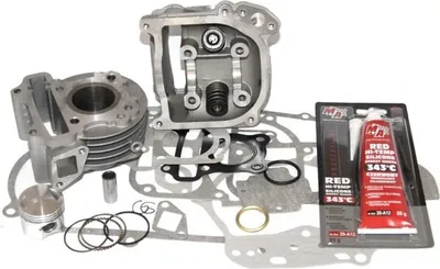 Produktbild von 50 Zylinder KIT KOLBEN DICHTUNGEN Kopf Set für KYMCO SUPER5 SUPER8 4T 50 4TAKT Zylinderkit