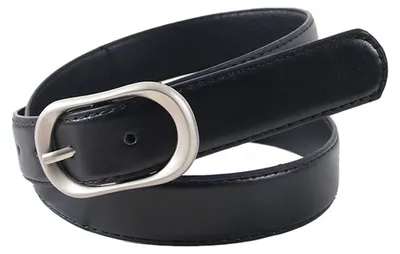Produktbild von Damengürtel aus Kunstleder, verstellbare Länge, Dornschließe, Taillengürtel, Hemdgürtel, modisches Accessoire