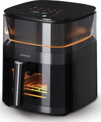 Obrázok produktu pre Elektrická fritéza s horúcim vzduchom - SENCOR - SFR 5050BK - Objem 5 l - 10 programov varenia - 1500 W - Čierna