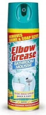 Immagine prodotto di Elbow Grease - Schiuma Detergente Bagno al Limone 400ml - Lemon Fresh Spray