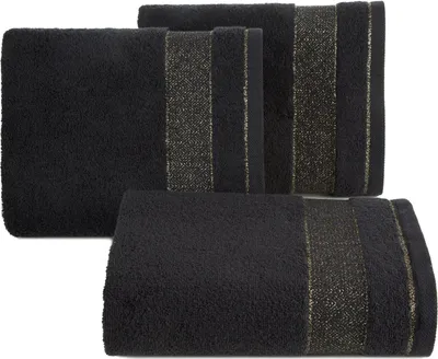 Zdjęcie produktu dla Eurofirany 453215, 50 x 90 cm, Bawełna, Poliester, Czarny, 1 szt.