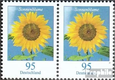 Produktbild von Briefmarken BRD (BR.Deutschland) 2005 Mi 2434wP waagerechtes Paar gestempelt Blumen