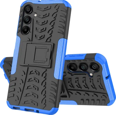 Produktbild von Outdoor Hülle für Samsung Galaxy A16 Handyhülle Handy Tasche Bumper TPU Silikon in Blau