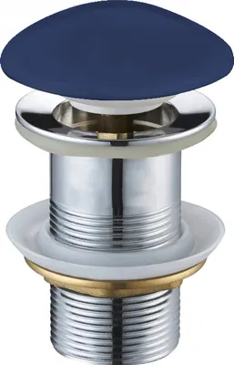 Produktbild von Mexen runder Klick-Klack-Stöpsel, Keramik Marineblau matt - 79910-42