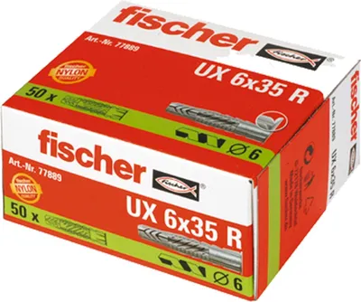 Produktbild von Universaldübel UX 6x35 R (hellgrau, 50 Stück)