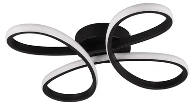 Obrázek produktu pro LED stropní svítidlo 22W 2600LM 3000K ČERNÁ TRIO FLY
