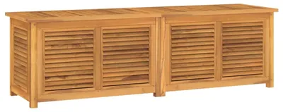 Produktbild von vidaXL Gartenbox mit Beutel 175x50x55 cm Massivholz Teak