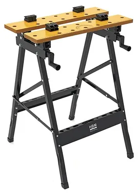 Produktbild von HBM Klappwerkbank, Schwerlastausführung, 150 kg