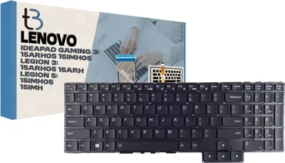 Immagine prodotto di Tastiera per portatile Tradebit per Lenovo 15ARH, 15IMH, 15ARH05, 15IMH05, QWERTY USA, retroilluminata
