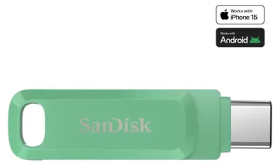Immagine prodotto di SanDisk Ultra Dual Drive Go unità flash USB 512 GB USB tipo-C 3.2 Gen 1 (3.1 Gen 1) Verde