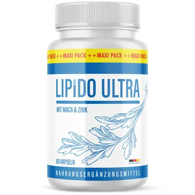 Image de Lipido Ultra Capsules | Pour plus de passion à deux | Facile à prendre | Contenu : 60 capsules