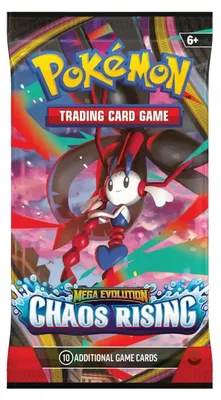 Produktbild von Pokémon Chaos Rising Booster ENG – Englisches Sammelkarten Booster Pack