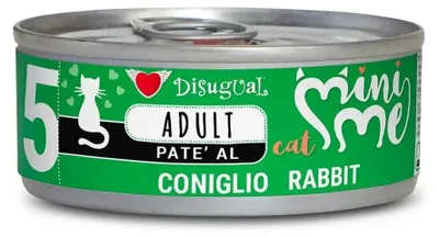 Productafbeelding van DISUGUAL - 85 gram - Natvoer voor katten, smaak: konijn - L03301