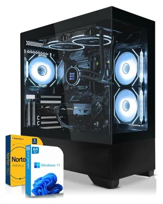 Produktbild von SYSTEMTREFF High-End Gamer Computer - Core i7-14700KF - Nvidia GeForce RTX 5070 12GB - 32GB DDR5 - 1TB NVMe - Windows 11 Pro - Desktop PC