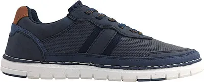 Image de Chaussures pour hommes Romika, lacets, modèle à lacets, couleur bleue, style décontracté