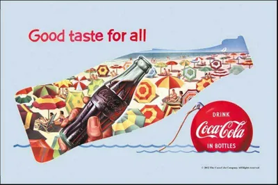 Produktbild von KS181 Coca Cola - Summer - Bedruckter Spiegel