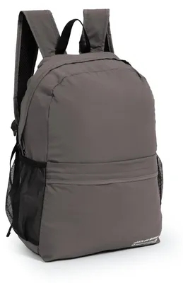 Image de sac à dos pliable 40 cm sac à dos journalier ultraléger imperméable sac pliable 16L backpack femmes hommes daypack petit sac à dos pliable voyage, vélo, avion,Graphite