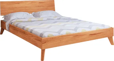 Produktbild von Buche-Bett massiv | 160 x 200 cm | Kernbuche | Geölt | Natur