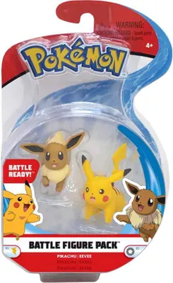 Produktbild von Pokémon Mini Figuren "Evoli & Pikachu"