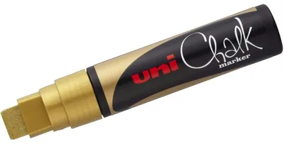 Produktbild von Kreidemarker Uni Chalk PWE-17K 15mm gold