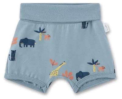 Produktbild von Sanetta Pure Baby-Shorts blau Safari 62