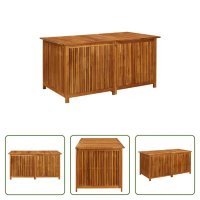 Obrázok produktu pre The Living Store Záhradný úložný box 150x80x75 cm z masívneho dreva akácie