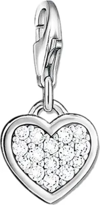 Produktbild von Thomas Sabo Charm-Anhänger Glitzerherz