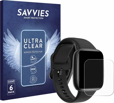 Produktbild von 6x Für Enomir GTX20 1.85" Schutzfolie Savvies Displayschutz Display Schutz Folie Klar Transparent