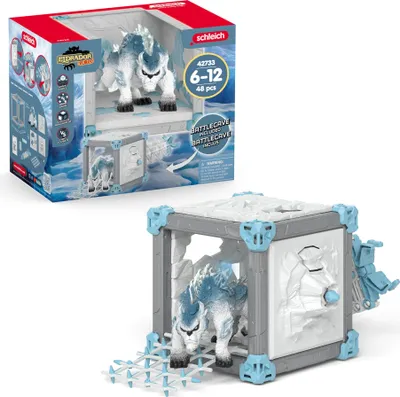 Produktbild von schleich 42733 BattleCave Schneeschlitzer, ab 7 Jahren, ELDRADOR Creatures - Spielset, 48 Teile