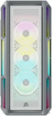 Produktbild von CORSAIR Geh iCUE 5000T RGB (Tempered Glass) White
