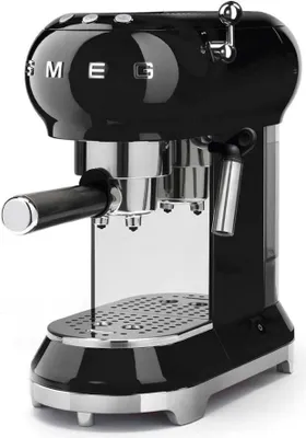 Obrázek produktu pro Smeg ECF01BLEU, Espresso kávovar, 1 l, Mletá káva, 1350 W, Černá
