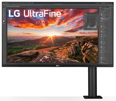 Produktbild von LG 32UN880-B Ergo Monitor - IPS, 4K-UHD, Pivot, Höhenverstellung