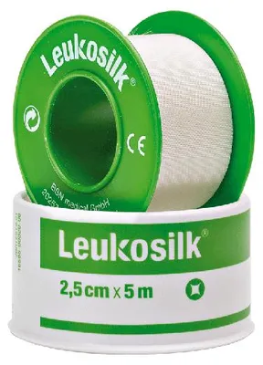 Obrázok produktu pre Söhngen 1009210 Leukosilk 5 m x 2,50 cm (1009210)