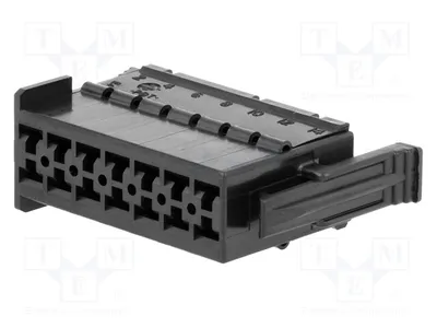 Zdjęcie produktu dla 1x złączka: złącze kablowe, wtyk żeński. PIN: 14 929504-5. Inne złącza