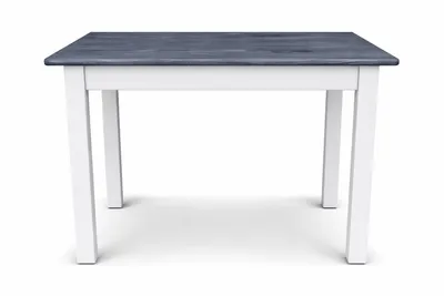 Produktbild von Esstisch Küchentisch Tisch Speisetisch (50x70, Grau/Blau)