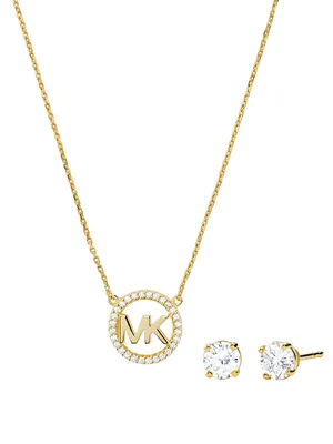 Immagine prodotto di Michael Kors MKC1260AN710 Set di collane e orecchini da donna 45 cm