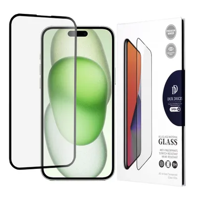 Obrázek produktu pro Dux Ducis Temperované Sklo - iPhone 15 Plus - Černé
