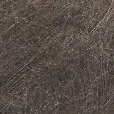 Produktbild von DROPS Wolle 75% Super Kid Mohair, 25% Seide, Dunkelbraun, 210m, 25g