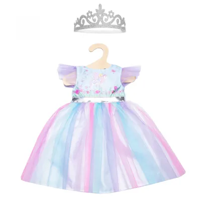Image de Poppenjurk Fee en Eenhoorn met Kroon, 35-45 cm
