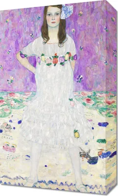 Obrázok produktu pre Obraz 30 x 50 cm od Mäda Primavesi, Gustav Klimt Vintage do obývacej izby