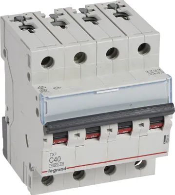 Image de S304 TX3 Disjoncteur C 40A 4P 4M 6KA