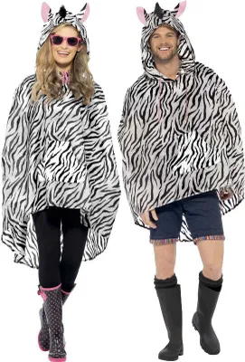 Produktbild von Zebra Party Poncho Regenschutz