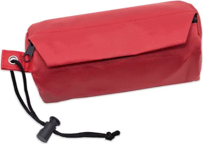 Produktbild von Futterbeutel / Trainingsdummy für Hunde, 8x18 cm, für Nass- und Trockenfutter, rot