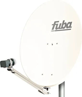 Produktbild von Fuba Sat-Antenne DAL 802 W mit Twin LNB weiß (80 cm)