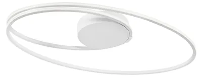 Produktbild von Nova Luce VIARREGIO LED Deckenleuchte Weiß 28W Warmweiss 60x35x15cm 8101204