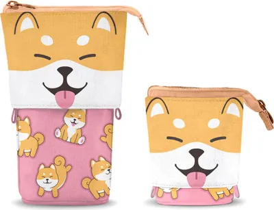 Obrázek produktu pro Oh My Pop! Roztomilé pouzdro na tužky Shiba Pink