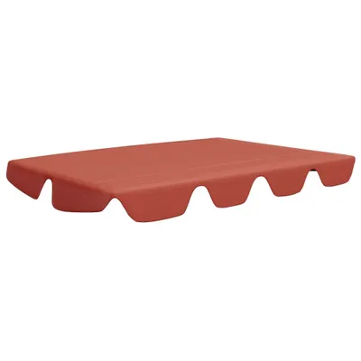 Produktbild von vidaXL Ersatzdach für Hollywoodschaukel Terracotta 188/168x145/110 cm