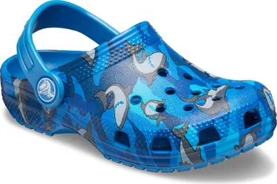 Produktbild von crocs Classic Shark Clog Kids Prep Blau Croslite Größe: 23/24 Normal